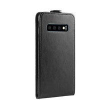 Заредете изображение във визуализатора на галерията – Вертикален калъф flexi slim за samsung galaxy s10 plus черен - само за 10.99 лв
