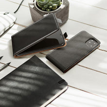 Заредете изображение във визуализатора на галерията – Вертикален калъф slim flexi fresh за motorola moto g100 black - TopMag
