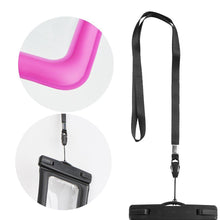 Заредете изображение във визуализатора на галерията – Водоустойчива торбичка за телефон - розов - TopMag

