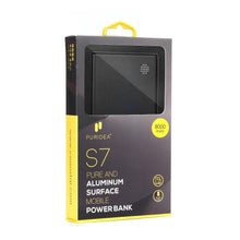 Заредете изображение във визуализатора на галерията – Външна батерия / Power bank puridea s7 5000 mah сив - само за 30 лв
