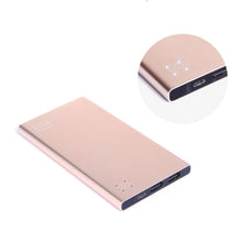 Заредете изображение във визуализатора на галерията – Външна батерия / Power bank puridea s7 8000 mah розов-златен - само за 34.8 лв
