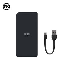 Заредете изображение във визуализатора на галерията – Външна батерия / Power bank Wk-Design meji wp-043 10 000mah + безжично зареждане сива - само за 44.4 лв
