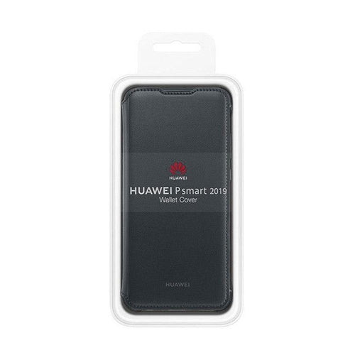 Оригинален Huawei (blister) p smart 2019 wallet cover черен - само за 35.5 лв