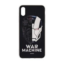 Заредете изображение във визуализатора на галерията – Гръб с лиценз за iPhone xs max ( 6,5&quot; ) war machine luxury chrome сив (001) - само за 18.9 лв

