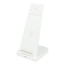 Заредете изображение във визуализатора на галерията – Wireless charger with led 3in1 15w b-12 white - само за 50.2 лв
