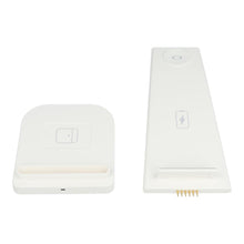 Заредете изображение във визуализатора на галерията – Wireless charger with led 3in1 15w b-12 white - само за 50.2 лв
