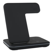 Заредете изображение във визуализатора на галерията – Wireless charger with led 3in1 15w gy-z5a black - TopMag
