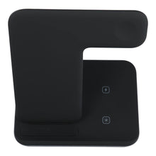 Заредете изображение във визуализатора на галерията – Wireless charger with led 3in1 15w gy-z5a black - TopMag
