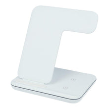 Заредете изображение във визуализатора на галерията – Wireless charger with led 3in1 15w gy-z5a white - TopMag
