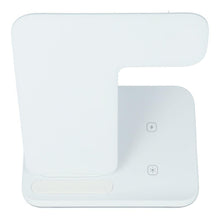 Заредете изображение във визуализатора на галерията – Wireless charger with led 3in1 15w gy-z5a white - TopMag
