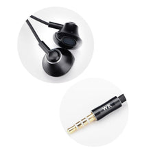 Заредете изображение във визуализатора на галерията – Wk-Design earphone stereo we300 черен - само за 9.99 лв
