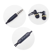 Заредете изображение във визуализатора на галерията – Wk-Design earphone stereo wi90 черен - само за 6.99 лв
