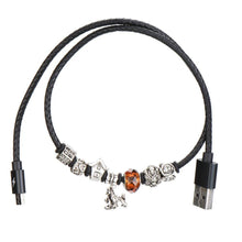 Заредете изображение във визуализатора на галерията – Wk-Design кабел USB jewellery към micro USB wdc-016 - само за 10.99 лв
