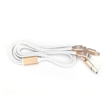 Заредете изображение във визуализатора на галерията – Wk-Design кабел USB platinium 3 в 1 wdc-010 бял - само за 7.99 лв
