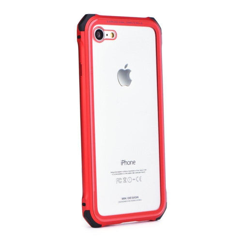 Wk-Design tikin удароустийчив метален гръб за iPhone 7 / 8 / SE 2020 червен - само за 22 лв