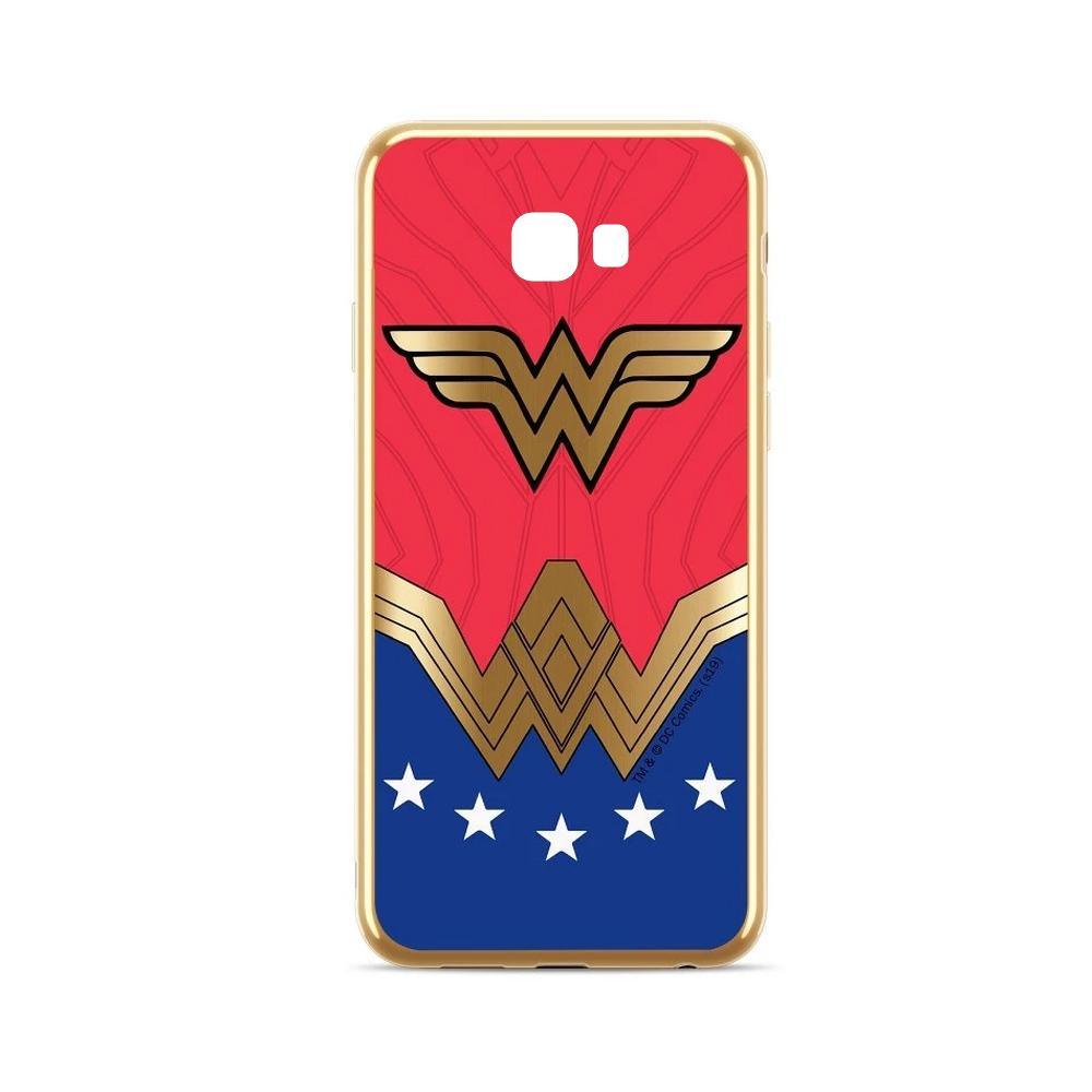 Гръб с лиценз за samsung galaxy j4+ ( j4 plus ) wonder woman luxury chrome златен (008) - само за 9.99 лв