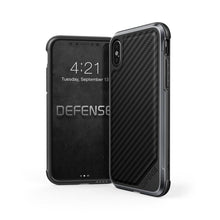 Заредете изображение във визуализатора на галерията – X-doria defense lux -  iPhone x / xs  черен carbon - само за 69.6 лв
