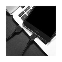 Заредете изображение във визуализатора на галерията – X13 easy charged micro charging кабел черен 1 meter - TopMag
