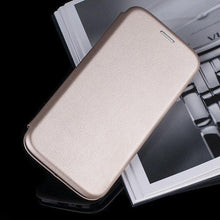 Заредете изображение във визуализатора на галерията – Калъф тип книга forcell elegance за samsung a6 plus 2018 златен - TopMag
